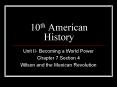 10th American History PowerPoint PPT Presentation