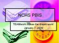 NCHS PBIS PowerPoint PPT Presentation
