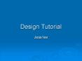 Design Tutorial PowerPoint PPT Presentation