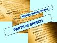 PARTS of SPEECH PowerPoint PPT Presentation