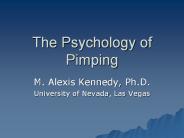The Psychology of Pimping