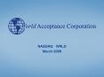 NASDAQ: WRLD PowerPoint PPT Presentation