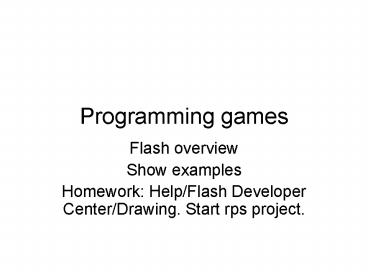 presentation player overlay