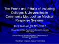 The Pearls and Pitfalls of Including Colleges PowerPoint PPT Presentation