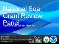 National Sea Grant Review Panel PowerPoint PPT Presentation