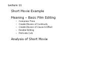 Short Movie Example