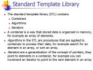 Standard Template Library