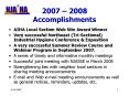 2007 2008 Accomplishments PowerPoint PPT Presentation