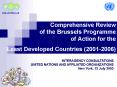 Comprehensive Review of the Brussels Programme of Action for the Least Developed Countries 20012006 PowerPoint PPT Presentation