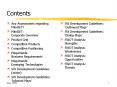 Contents PowerPoint PPT Presentation