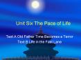 Unit Six The Pace of Life PowerPoint PPT Presentation