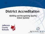 Building and Recognizing Quality School Systems