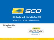 SCO OpenServer 6 Tech Overview