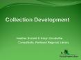 Collection Development PowerPoint PPT Presentation
