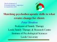 Matching psychotherapeutic skills to what creates change for clients PowerPoint PPT Presentation