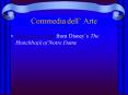 Commedia dell Arte PowerPoint PPT Presentation