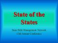 State of the States PowerPoint PPT Presentation