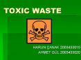 TOXIC WASTE PowerPoint PPT Presentation