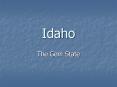 Idaho PowerPoint PPT Presentation
