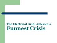 The Electrical Grid: America