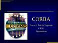 CORBA PowerPoint PPT Presentation