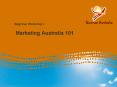 Marketing Australia 101 PowerPoint PPT Presentation