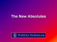 The New Absolutes PowerPoint PPT Presentation