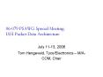 06079 PSAWG Special Meeting: ISSI Packet Data Architecture PowerPoint PPT Presentation