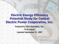 Electric Energy Efficiency Potential Study for Central Electric Power Cooperative, Inc. PowerPoint PPT Presentation