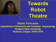 Towards Robot Theatre