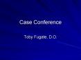 Case Conference PowerPoint PPT Presentation