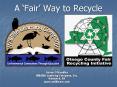 A Fair Way to Recycle PowerPoint PPT Presentation