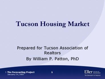 Tucson Housing Market