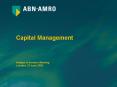 Capital Management PowerPoint PPT Presentation