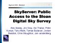 SkyServer: Public Access to the Sloan Digital Sky Survey PowerPoint PPT Presentation