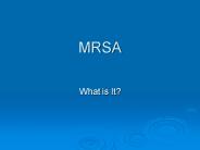 MRSA