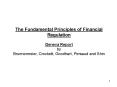 The Fundamental Principles of Financial Regulation PowerPoint PPT Presentation