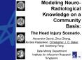 Capturing and Modeling NeuroRadiological Knowledge on a Community Basis: The Head Injury Scenario. PowerPoint PPT Presentation