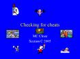 Checking for cheats PowerPoint PPT Presentation