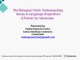 The Bilingual Child: Understanding Issues in Language Acquisition: A Primer for Librarians PowerPoint PPT Presentation