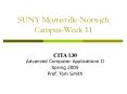 SUNY MorrisvilleNorwich CampusWeek 11 PowerPoint PPT Presentation