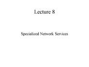 Specialized Network Services