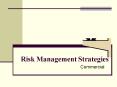 Risk Management Strategies PowerPoint PPT Presentation