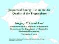 Impacts of Energy Use on the Air Quality of the Troposphere PowerPoint PPT Presentation
