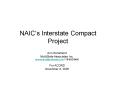 NAICs Interstate Compact Project PowerPoint PPT Presentation