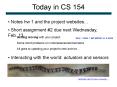 Today in CS 154 PowerPoint PPT Presentation