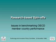 Researchbased Spinoffs