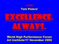 LONG Tom Peters PowerPoint PPT Presentation