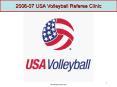 200607 USAV Referee Clinic RVA PowerPoint PPT Presentation