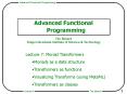 Advanced Functional Programming PowerPoint PPT Presentation
